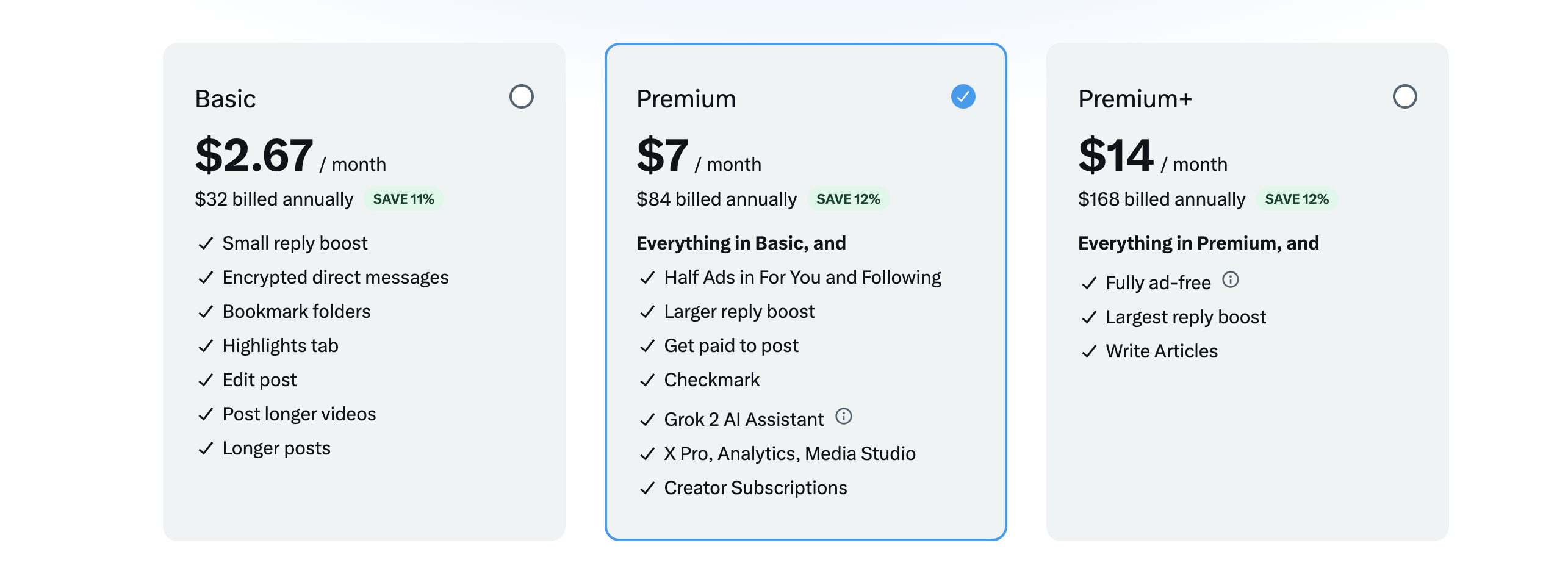 twitter analytics - available with premium plan only